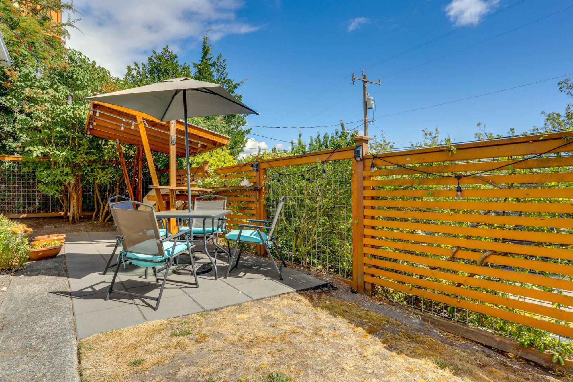 Seattle Garden Apt Walk To Water And Amenities! מראה חיצוני תמונה