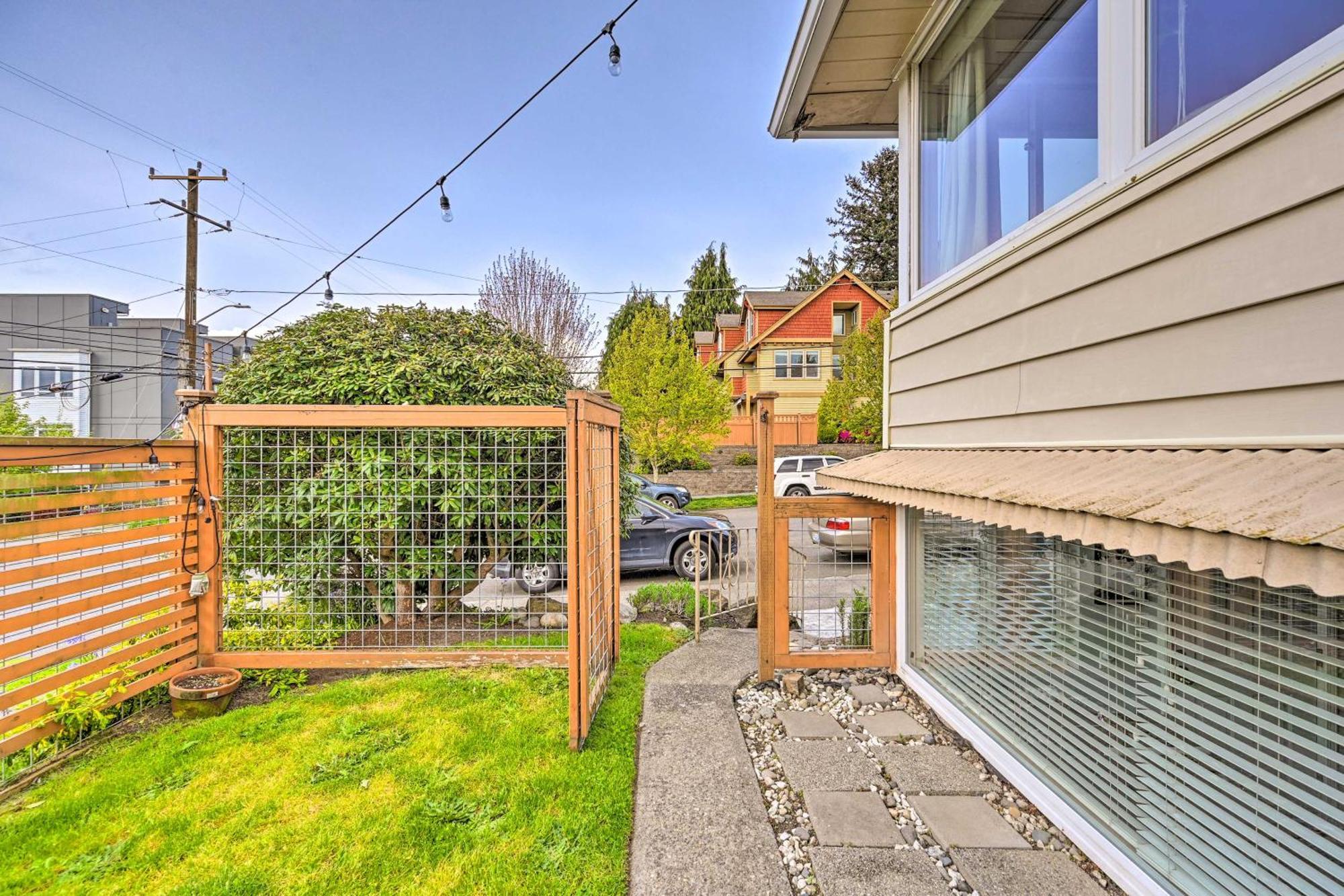 Seattle Garden Apt Walk To Water And Amenities! מראה חיצוני תמונה